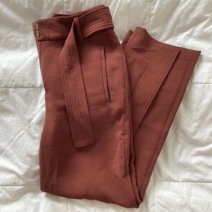 Aritzia Wilfred tie-front pants